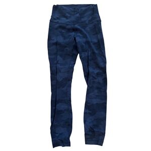 Lululemon Align High-Rise Pant 25 Heritage 365 Camo Deep Coal Multi Size 6
